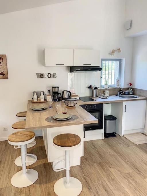 Apartamento Les Penates Du Pastel - Jardin & Terrasse Villefranche-de-Lauragais Exterior foto